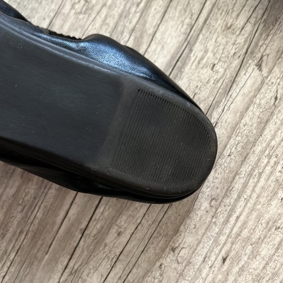 Penny Loved Kenny Black Ballerina Flats Bling size 8.5 - Picture 7 of 10